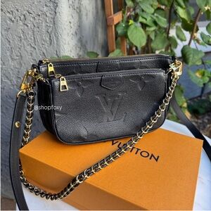 Louis Vuitton Multi Pochette Empreinte Crossbody